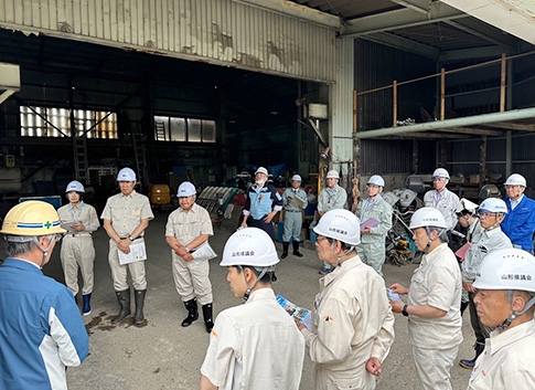 令和6年5月　山形県議会建設常任委員会視察